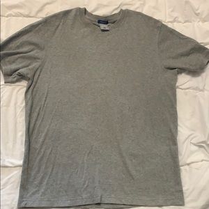 Basic ribbed gray t-shirt